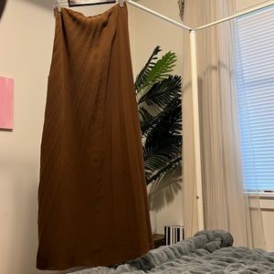 The Koopels  pleated maxi skirt